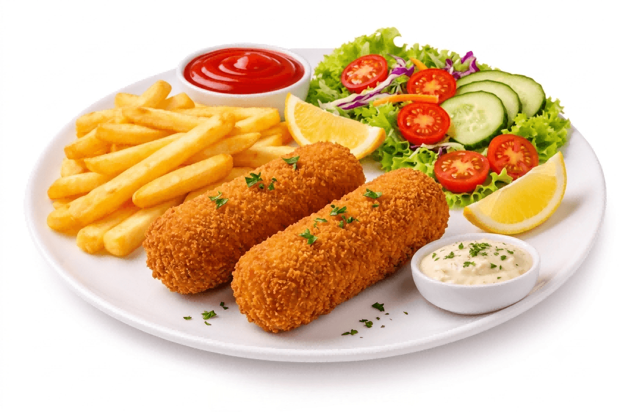 2x Kroketten menu