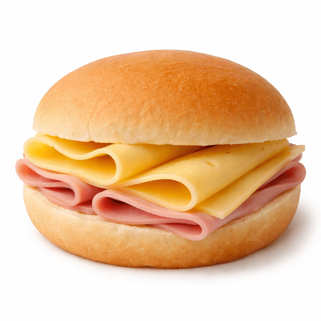 Broodje ham en kaas